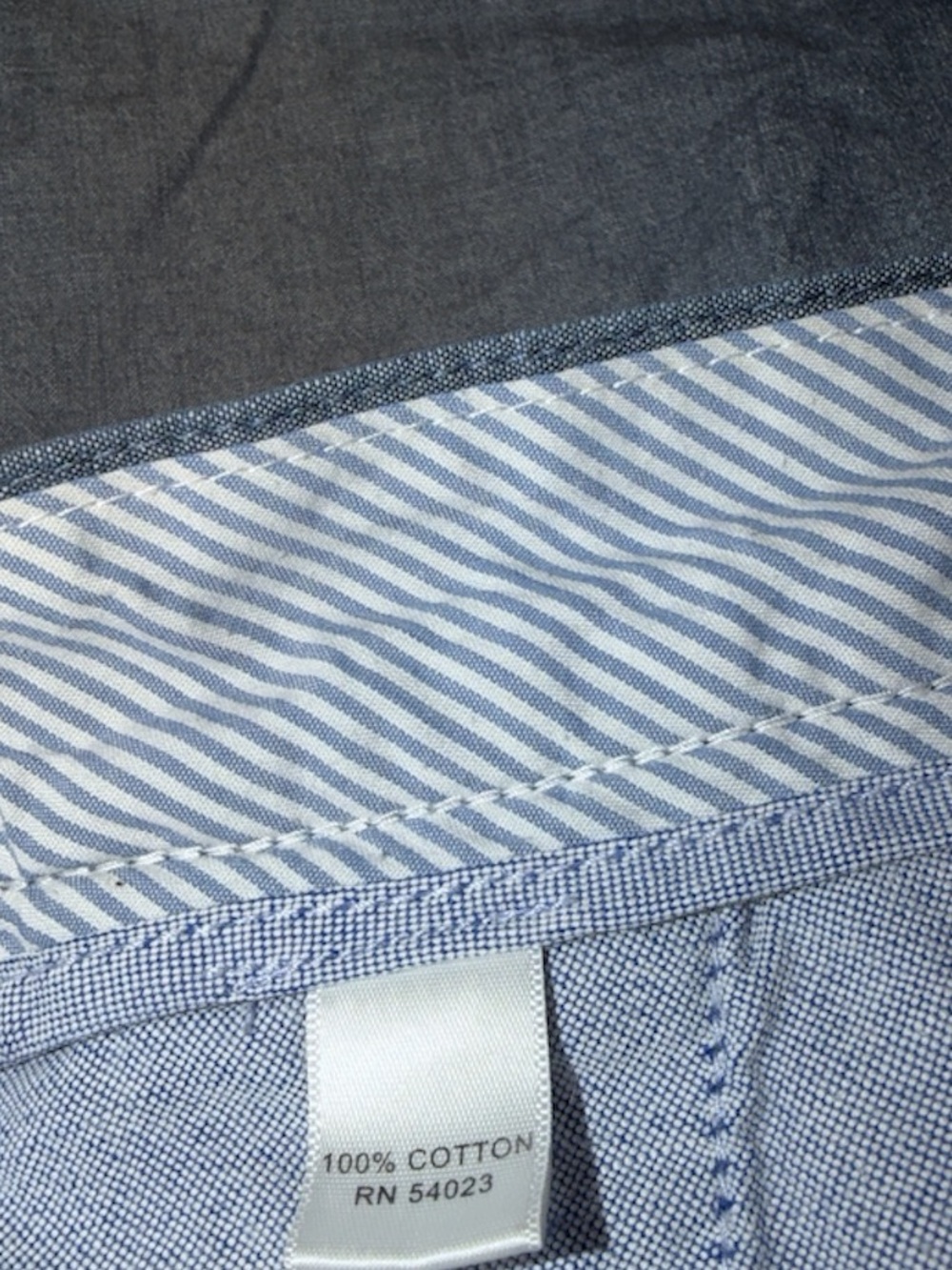 Size 34 Blue Islander Linen, Banana Republic, Pull&Bear Men’s Shorts Bundle of 3 - Picture 9 of 15